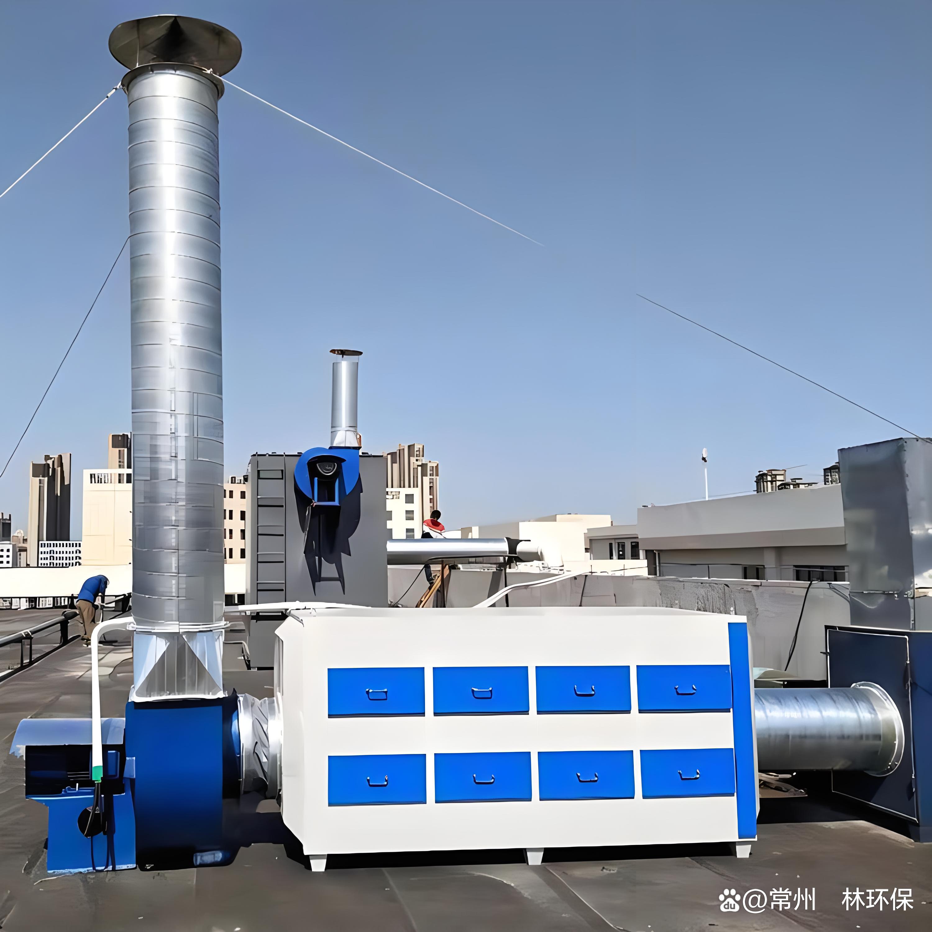 樹脂加工廠廢氣處理除味環(huán)保凈化過(guò)濾箱